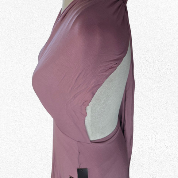 Lulus Mauve Pink Purple Formal Boho Maxi Tricks of the Trade Dress Size Medium - Picture 9 of 16